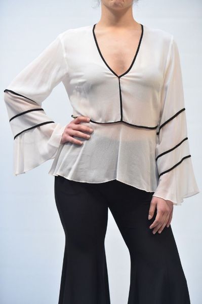 Immagine di | MAGLIA BLUSA NENETTE DONNA FERRARI 100% viscosa