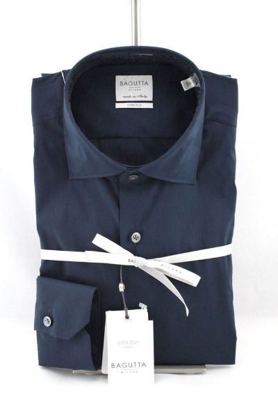 Immagine di CAMICIA BAGUTTA UOMO MIAMI CN7770 BLU.