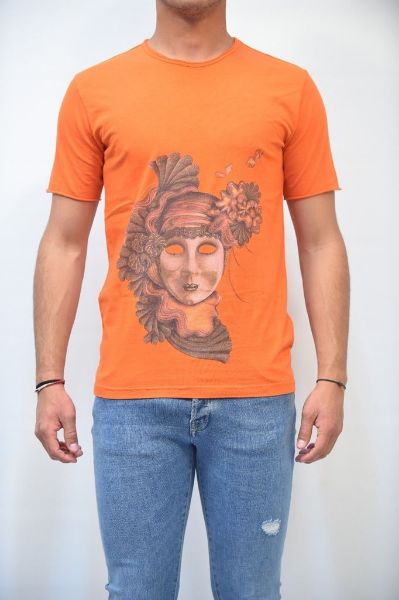 Immagine di | T-SHIRT ALESSANDRINI UOMO M6541E643 ARANCIO