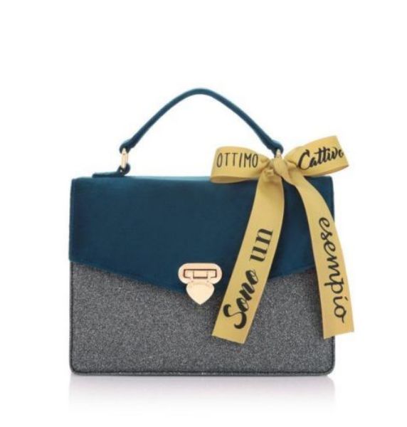 Immagine di BORSA LE PANDORINE Audrey ESEMPIO DAO02234-03 PETROLIO.