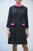 Immagine di | ABITO ONE DONNA T0020 0102A NERO FUXIA