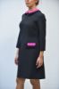 Immagine di | ABITO ONE DONNA T0020 0102A NERO FUXIA