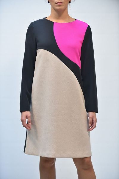 Immagine di | ABITO ONE DONNA T0024 0102D TRICOLORE
