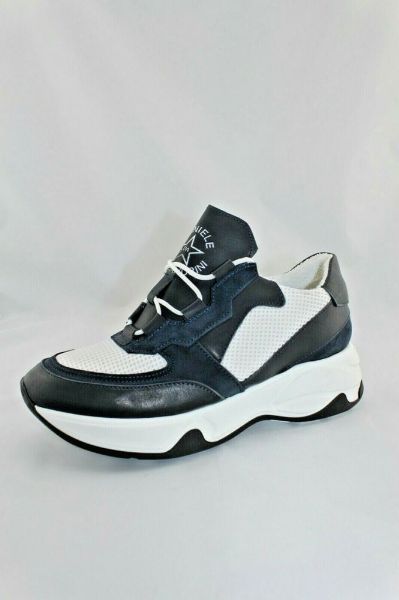 Bild von HERRENSCHUHE DANIELE ALESSANDRINI F7226KL476 BLU BIANCO