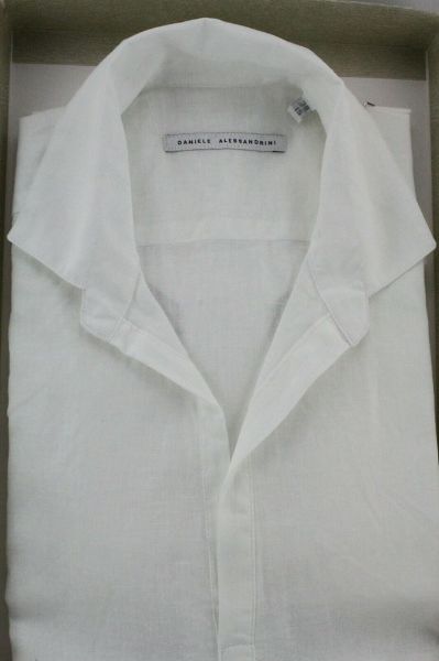 Immagine di CAMICIA DANIELE ALESSANDRINI UOMO C1715B11843901 BIANCO