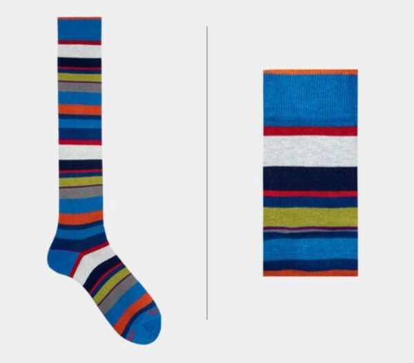 Immagine di CALZE GALLO UOMO 103476 30888 RIGA MULTICOLOR.