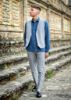 Immagine di | PANTALONE SEVENTY UOMO PT0744 230326 BLU RIGHE