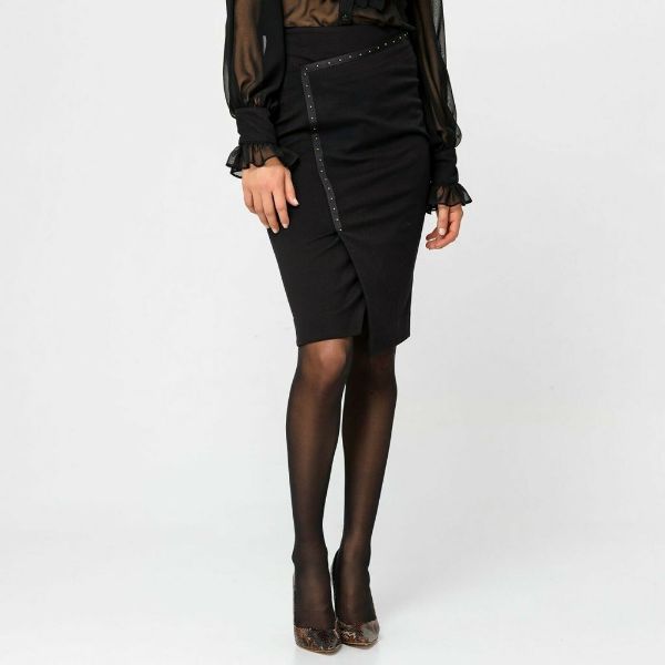 Immagine di GONNA ACCESS FASHION DONNA 6017-164 NERO