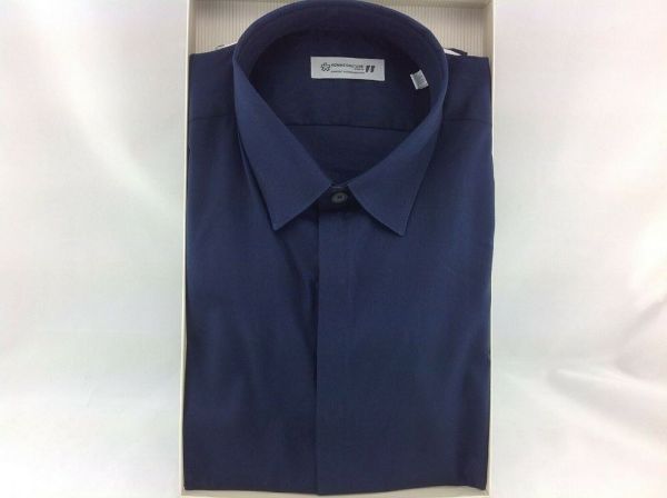 Immagine di CAMICIA DANIELE ALESSANDRINI UOMO C6579N82439 BLU