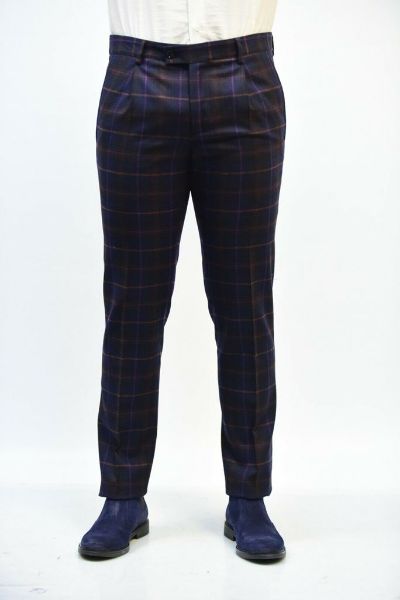 Immagine di PANTALONE DANIELE ALESSANDRINI UOMO P3513S221339 QUADRI
