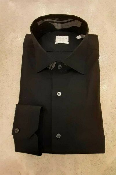 Immagine di CAMICIA BAGUTTA UOMO MIAMI EL CN9672 NERO