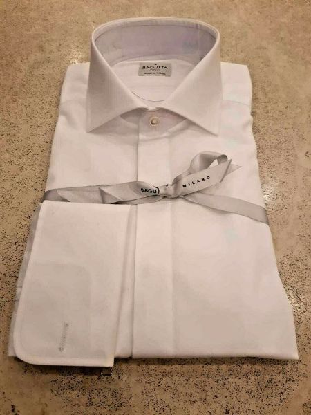 Immagine di CAMICIA BAGUTTA UOMO NAPOLI 10036 BIANCO