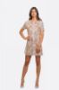 Immagine di | ABITO NO SECRETS DONNA ORO ART. 211NS044 CON RICAMO IN PAILLETTES