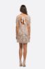 Immagine di | ABITO NO SECRETS DONNA ORO ART. 211NS044 CON RICAMO IN PAILLETTES