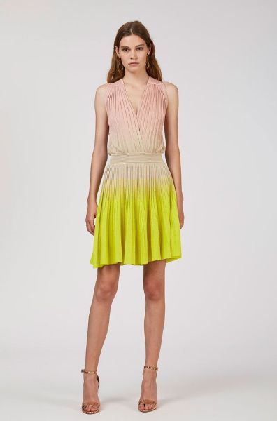 Picture of | ABITO NENETTE  DONNA DRESS THAMES CIPRIA / VERDE