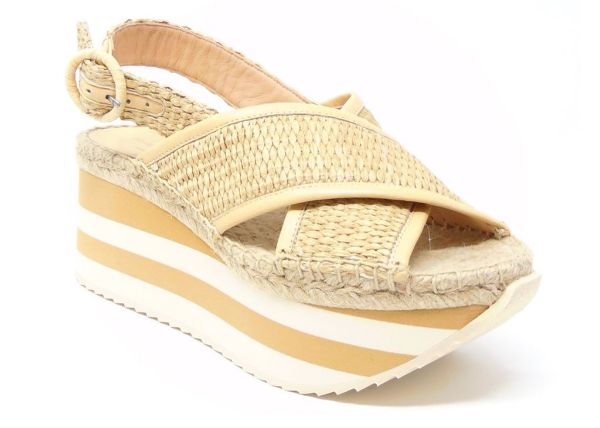 Immagine di SANDALI  PALOMA BARCELO'  DONNA SCARPE CRIXAS RAFIA NATURAL