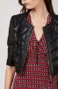 Immagine di GIACCHINO NAVY NENETTE DONNA JACKET ECOPELLE NERO