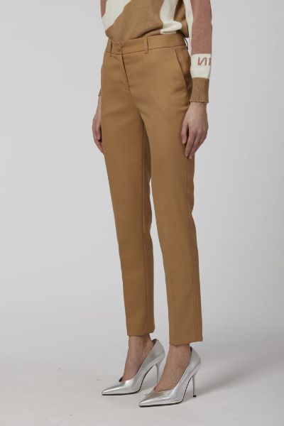 Picture of PANTALONE NENETTE DONNA ETIERI CAMMELLO