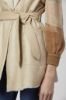 Immagine di ECOMONTONE NENETTE DONNA PERRY BEIGE CON CINTURA