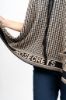 Immagine di | MAGLIA PONCHO DONNA NO SECRETS 213NS043 BIANCO/NERO