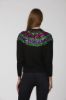 Immagine di | MAGLIA NENETTE DONNA MAIS NERO/MULTICOLOR