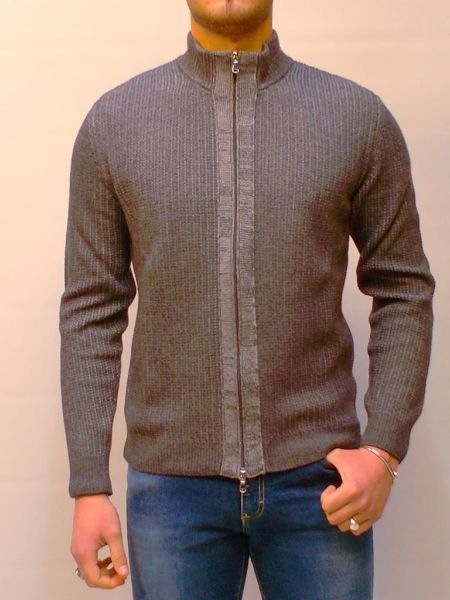 Immagine di | MAGLIA A/I CARDIGAN BLOCK23 UOMO 0741 GRIGIO