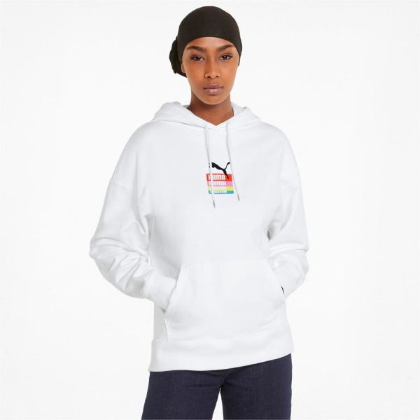 Immagine di FELPA  PUMA DONNA SWEATSHIRT  534352 02 BIANCO