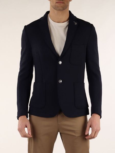 Immagine di GIACCA DANIELE ALESSANDRINI UOMO G3289N7264200 BLU SCURO