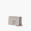 Immagine di BORSA LA CARRIE DONNA POCHETTE GLITTER 121M-KX-954-GLI ARGENTO.
