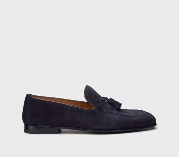 Immagine di | SCARPE MOCASSINO DOUCAL'S UOMO BLU CAPRUF068NB03