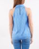 Picture of | MAGLIA NENETTE BLUSA DONNA FALU AZZURRO IN VISCOSA