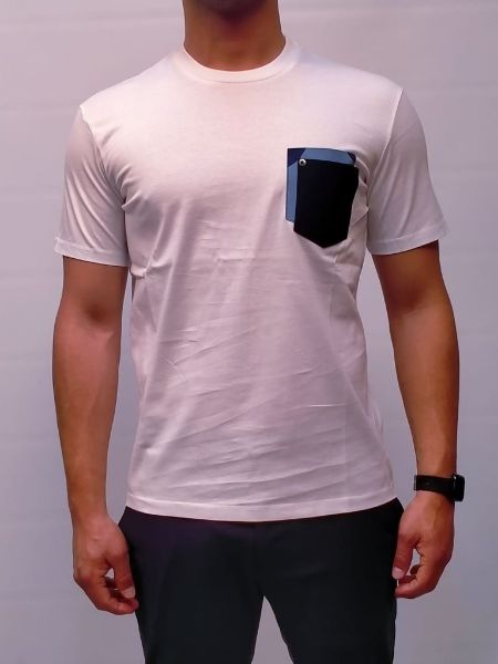 Immagine di | T-SHIRT UOMO P.M.D.S. ART. DOUBLE TASK BIANCO MADE IN ITALY