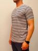 Picture of | T-SHIRT DANIELE ALESSANDRINI UOMO M9257A644202 RIGHE