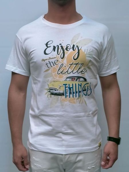 Immagine di | T-SHIRT BARBATI UOMO TS-ED13 BIANCO