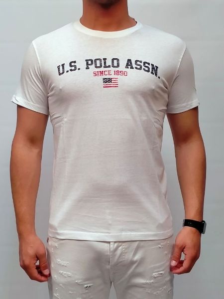 Picture of | T-SHIRT U.S.POLO ASSN UOMO MEN 49351 61504 BIANCO