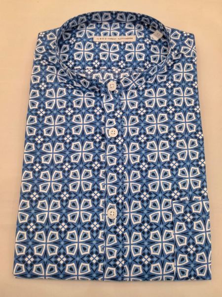 Immagine di CAMICIA DANIELE ALESSANDRINI UOMO C1578B14114200 FANTASIA