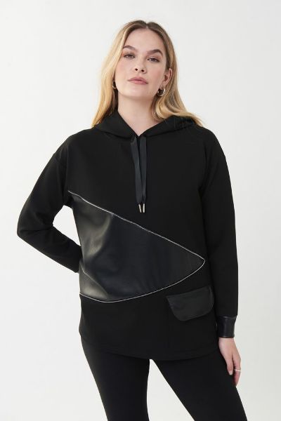 Immagine di | FELPA JOSEPH RIBKOFF DONNA ART. 223161 NERO