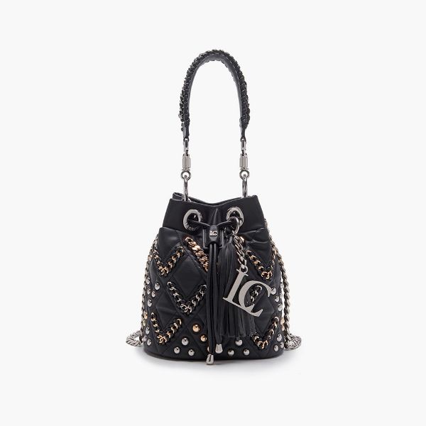 Immagine di BORSA LA CARRIE DONNA SECCHIELLO ZAFFIRA 122M-EM-101-SYN NERO.