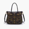 Immagine di BORSA LA CARRIE DONNA SHOPPER ARABESQUE 122M-VM-252-SYN NERO.