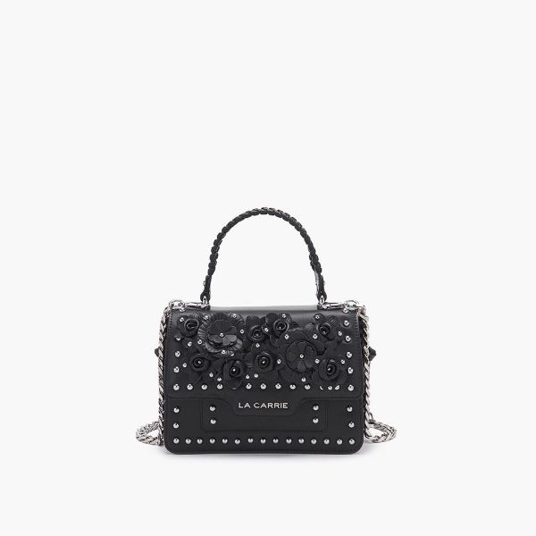Immagine di BORSA LA CARRIE DONNA FLOWERS 122M-TB-221-SYN NERO