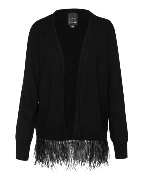 Immagine di CARDIGAN ACCESS FASHION DONNA 8049-050 NERO