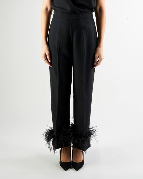 Immagine di PANTALONE NENETTE DONNA EPLUM NERO