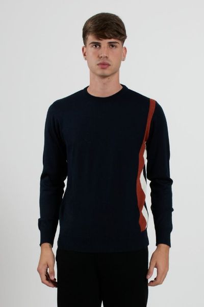 Immagine di | MAGLIA A/I DANIELE ALESSANDRINI UOMO FM908294207 BLU A/I