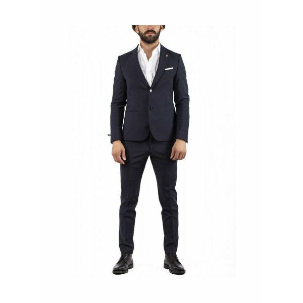 Immagine di PANTALONE DANIELE ALESSANDRINI UOMO P4130N910W4206 BLU