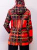 Immagine di GIACCONE PARKA ERO DONNA  2259 QUADRI/ARANCIO