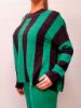 Immagine di | MAGLIA DONNA B.YU BY03039 VERDE / NERO