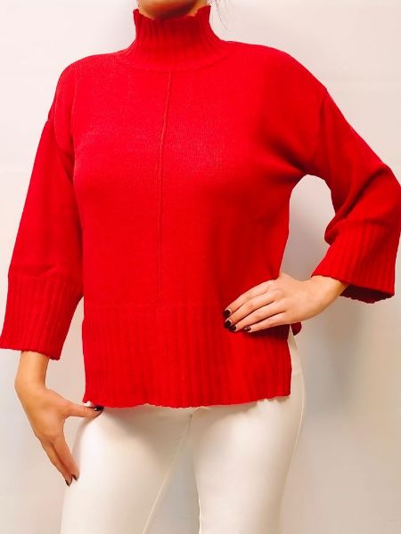 Immagine di | MAGLIA DONNA B.YU BY03010 ROSSO