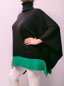 Visualizza i dettagli per | MAGLIA DONNA B.YU BY03042 NERO / VERDE Immagine di | MAGLIA DONNA B.YU BY03042 NERO / VERDE