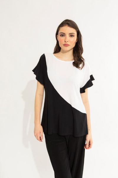 Immagine di . BLUSA JOSEPH RIBKOFF DONNA 231063 N-BEI P/E 