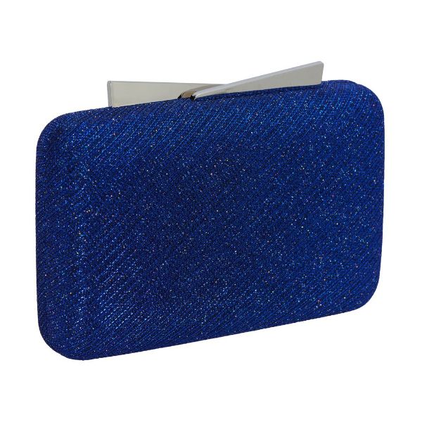 Immagine di BORSA ANNA BELLA DONNA POCHETTE CERIMONIA B1370 BLUETTE